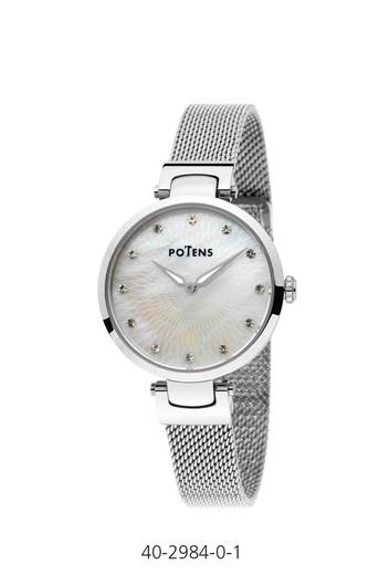 Potens Ladies Watch 40-2984-0-1 Mat Steel