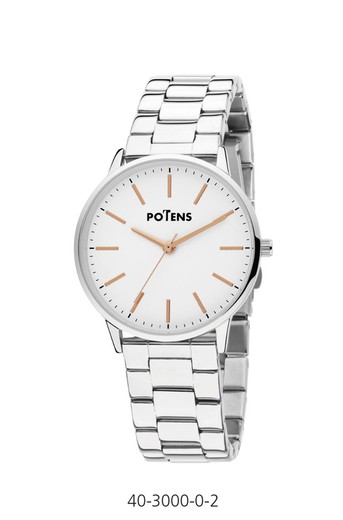 Reloj Potens Mujer 40-3000-0-2 Acero