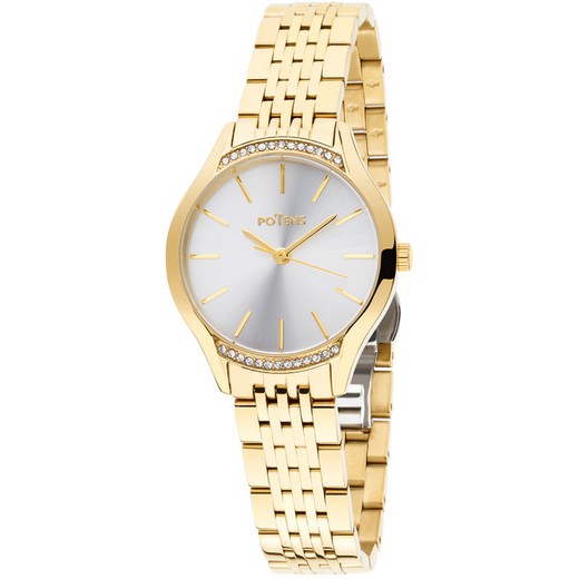 Reloj Potens Mujer 40-3027-0-0 Dorado Circonitas