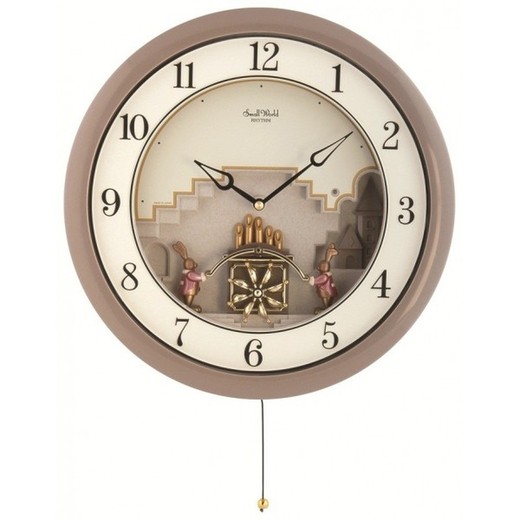 Reloj Rhythm De Pared 4MH705-R12 Magic Motion Antiguo