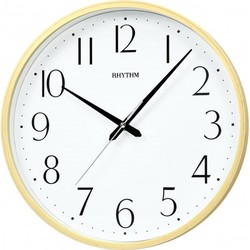 Reloj Rhythm De Pared CMG122NR07 Decorativos Redondo Dorado