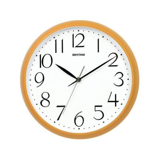 Reloj Rhythm De Pared CMG578NR07 Básico Redondo Marrón