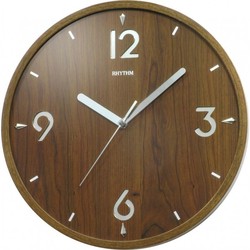 Reloj Rhythm De Pared CMG992NR06 Decorativos Redondo Marrón