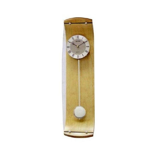 Reloj Rhythm De Pared CMP509NR07  Decorativos Pendulo Marrón