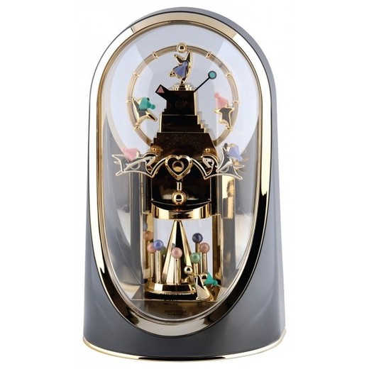 Reloj Rhythm De Sobremesa 4RG585-R18 Decorativos Soneria Dorado