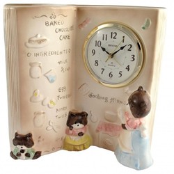 Reloj Rhythm De Sobremesa 4RM696BR04 Decorativos Libro