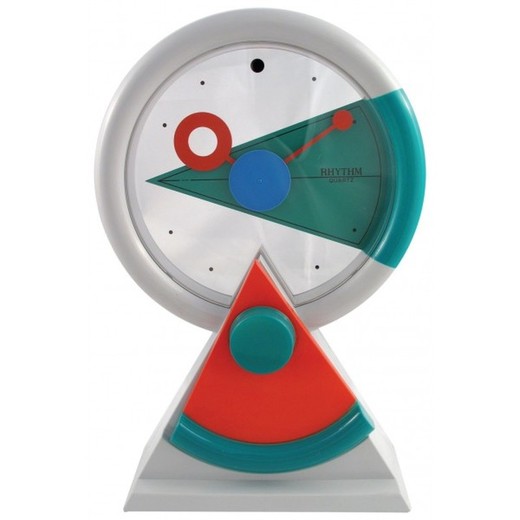 Reloj Rhythm De Sobremesa 4RP696NR08 Decorativos Redondo Sandia