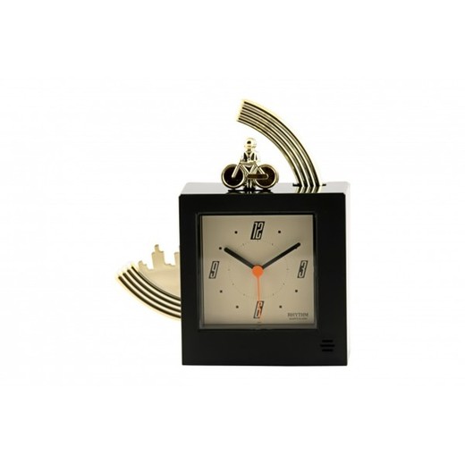 Reloj Rhythm De Sobremesa 4RP710-R02  Decorativos Cuadrado Negro