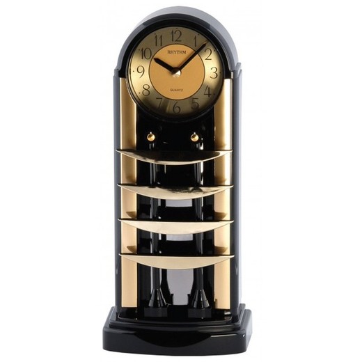 Reloj Rhythm De Sobremesa 4RP740-R18 Decorativos Torre Negra