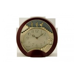 Reloj Rhythm De Sobremesa 4SG658-R09 Decorativos Escalera Dorada