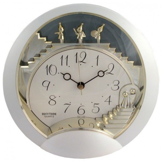 Reloj Rhythm De Sobremesa 4SG658-R34 Decorativos Dorado