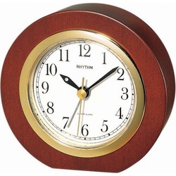 Reloj Rhythm De Sobremesa CRE204NR06 Madera Marrón