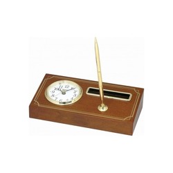 Reloj Rhythm De Sobremesa CRG116NR06 Madera Marrón