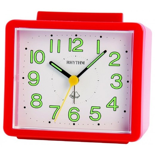 Reloj Rhythm Despertador 4RA416WR75 Despertador Campana Roja