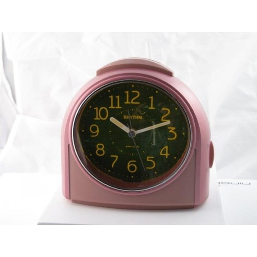 Reloj Rhythm Despertador 4RA432WR13  Campana Rosa