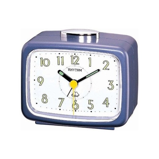 Reloj Rhythm Despertador 4RA456WR04 Campana Azul