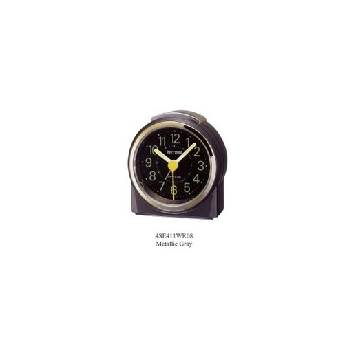 Reloj Rhythm Despertador 4SE411WR08 Beep Negro