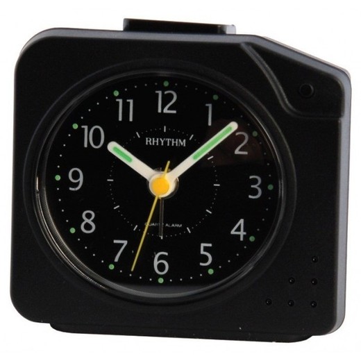 Reloj Rhythm Despertador 4SE440WR71 Beep Negro