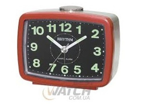 Reloj Rhythm Despertador CRE222NR01 Beep Verde