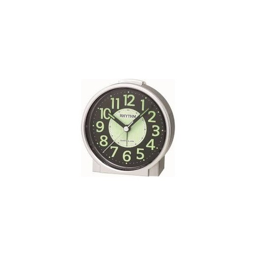 Reloj Rhythm Despertador CRE225NR19 Beep Gris