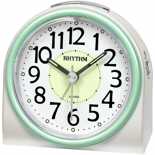 Reloj Rhythm Despertador CRE885NR05 Beep Beige