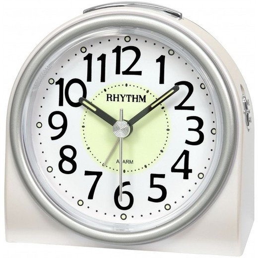 Reloj Rhythm Despertador CRE885NR19 Beep Beige