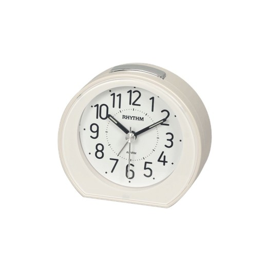 Reloj Rhythm Despertador CRE897NR03 Beep Blanco