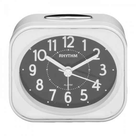 Reloj Rhythm Despertador CRE898NR02 Beep Blanco