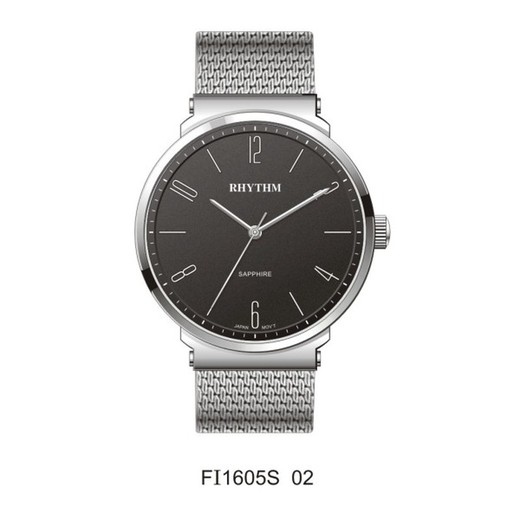 Reloj Rhythm Hombre FI1605S02 Acero