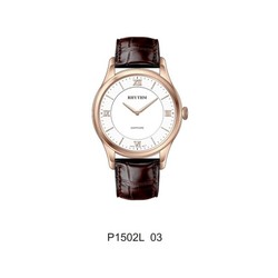 Reloj Rhythm Mujer P1502L03 Piel Marrón