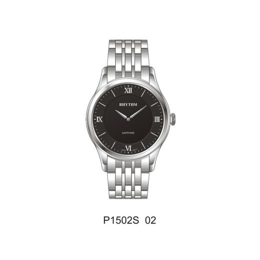 Reloj Rhythm Mujer P1502S02 Acero