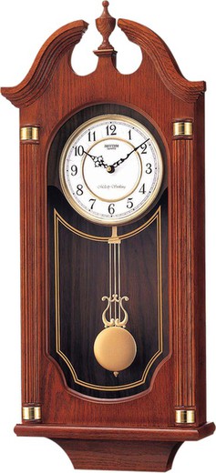 Reloj Rhythm Pared Madera CMJ303ER06