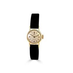 Reloj Rodania Oro 18kts Mujer 1050 Piel Marrón