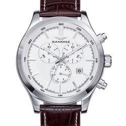 Reloj Sandoz Hombre 81381-87 Piel Marrón