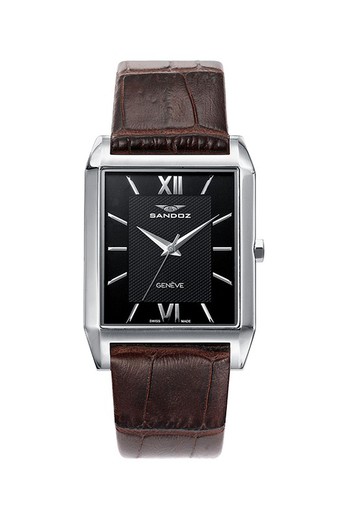 Reloj Sandoz Hombre 81403-53 Piel Marrón