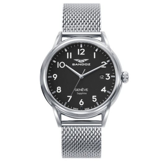 Sandoz Men's Watch 81473-99 Steel Mat