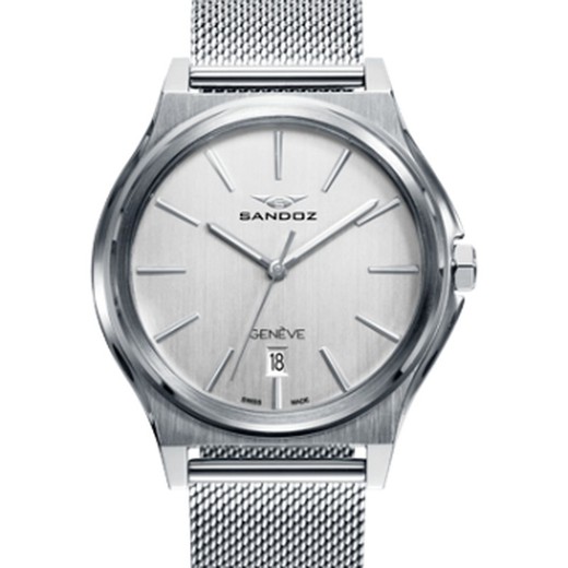 Reloj Sandoz Hombre 81481-07 Acero Esterilla