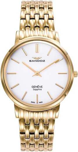 Sandoz herrklocka 81521-99 guld