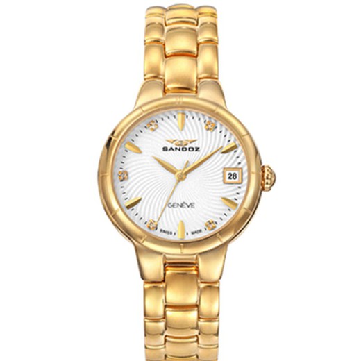 Sandoz Women's Watch 81320-27 Gold