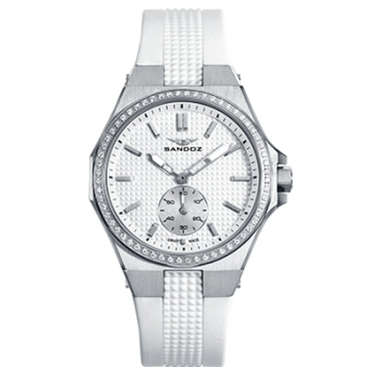Zegarek damski Sandoz 81330-17 Sport biały