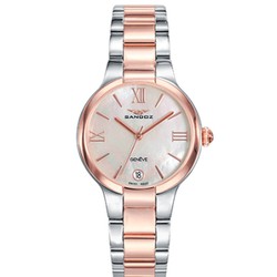 Montre Femme Sandoz 81334-93 Bicolore Rose Acier