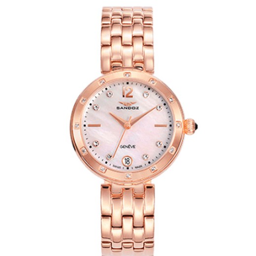 Relógio feminino Sandoz 81336-95 rosa