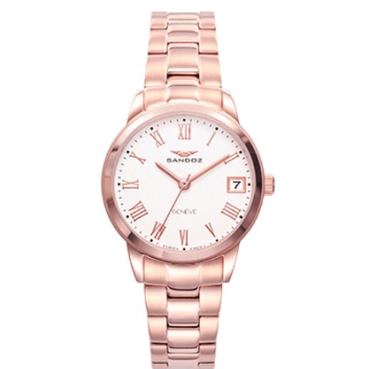 Relógio feminino Sandoz 81342-13 rosa