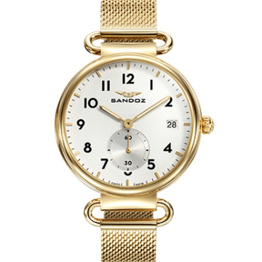 Γυναικείο ρολόι Sandoz 81360-04 Mat Gold