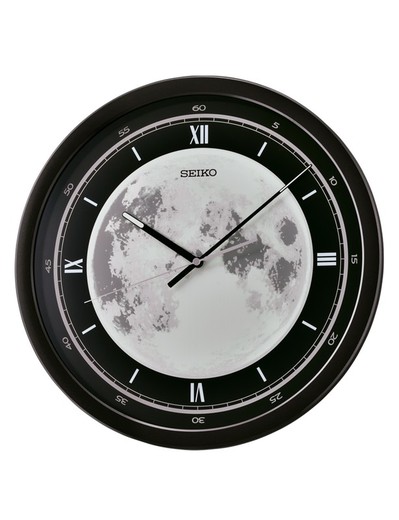 Reloj Seiko Clocks De Pared QXA831K Luna