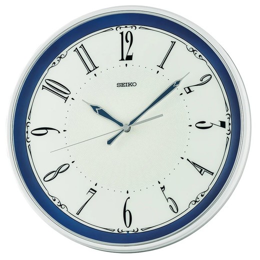 Reloj Seiko Clocks De Pared QXA834W Redondo Blanco