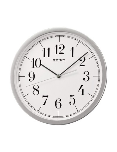 Reloj Seiko Clocks De Pared QXA835S Redondo Blanco