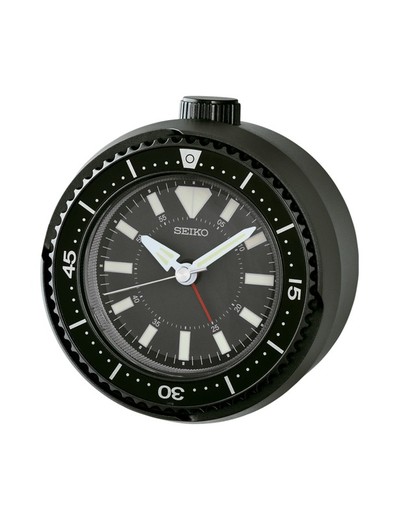 Reloj Seiko Clocks De Sobremesa QHE207K Despertador Negro