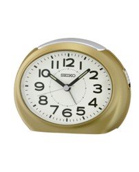 Seiko Clocks QHE193G Χρυσό Ξυπνητήρι