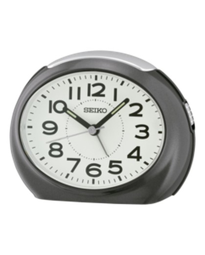 Reloj Seiko Clocks Despertador QHE193K Negro